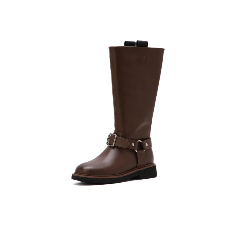 BASTO Knee high Boots Women's Electronic Business-1