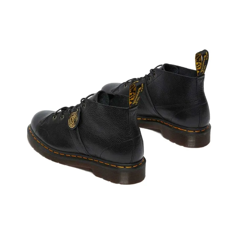 Dr.Martens Church Buckingham Leather Monkey Boots 'Black'-4