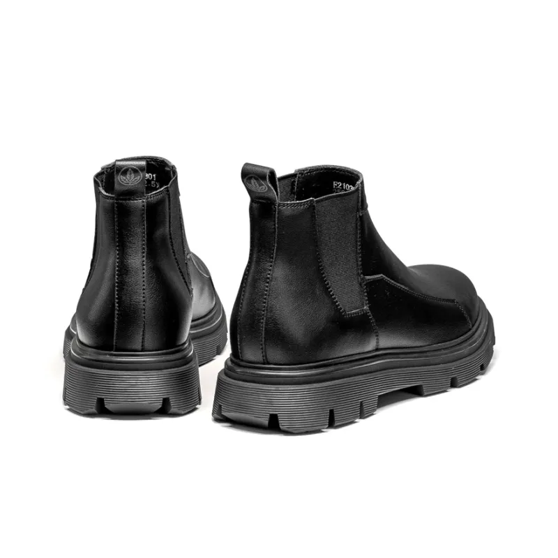LEAVELAND Martin Boots Men Black-1