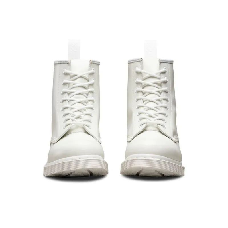 Dr.Martens 1460 Mono Smooth Leather 8 Martin Boots White Unisex-3
