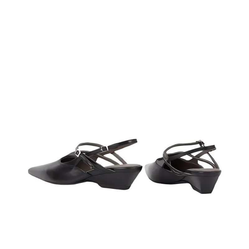 VAGABOND SHOEMAKERS Wedge Heel High Heels 3.5cm Women's Black-3