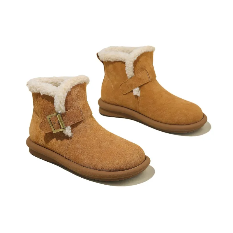 D FUSE SCANDINAVIA Thermal Abrasion Resistant Coverage Short Snow Boots Women's-1