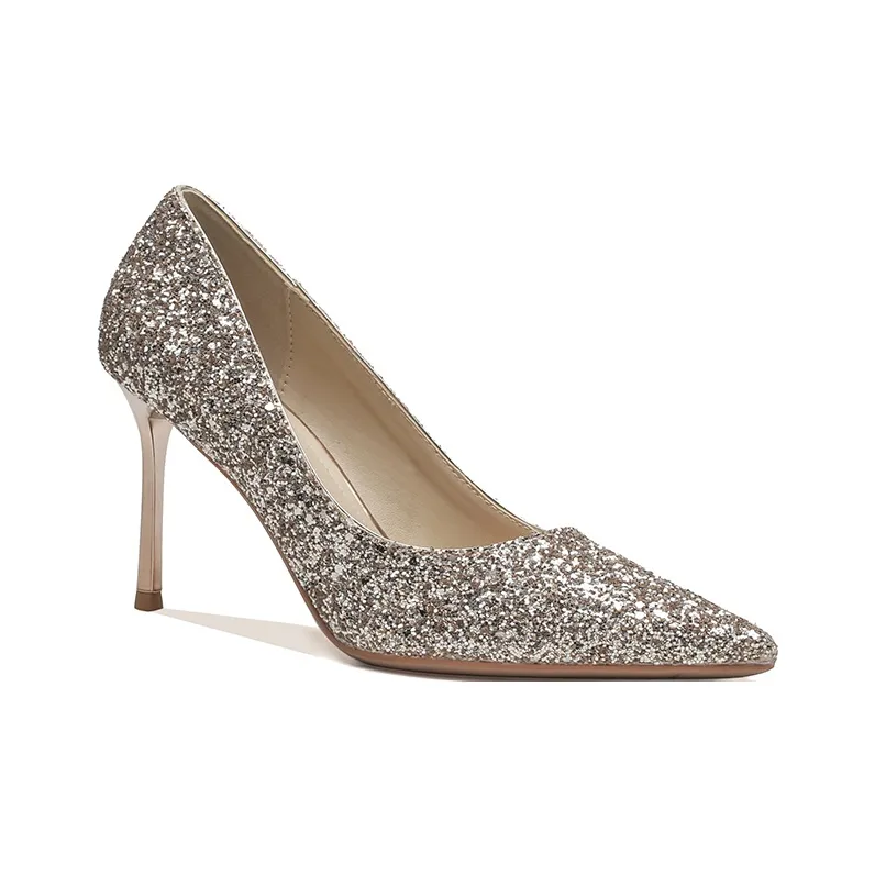 Ainer cat Slim Heel High Heels 8cm Women's-3