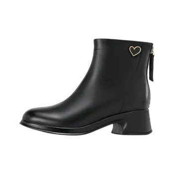AOKANG Ankle Boots 6cm Women's Black