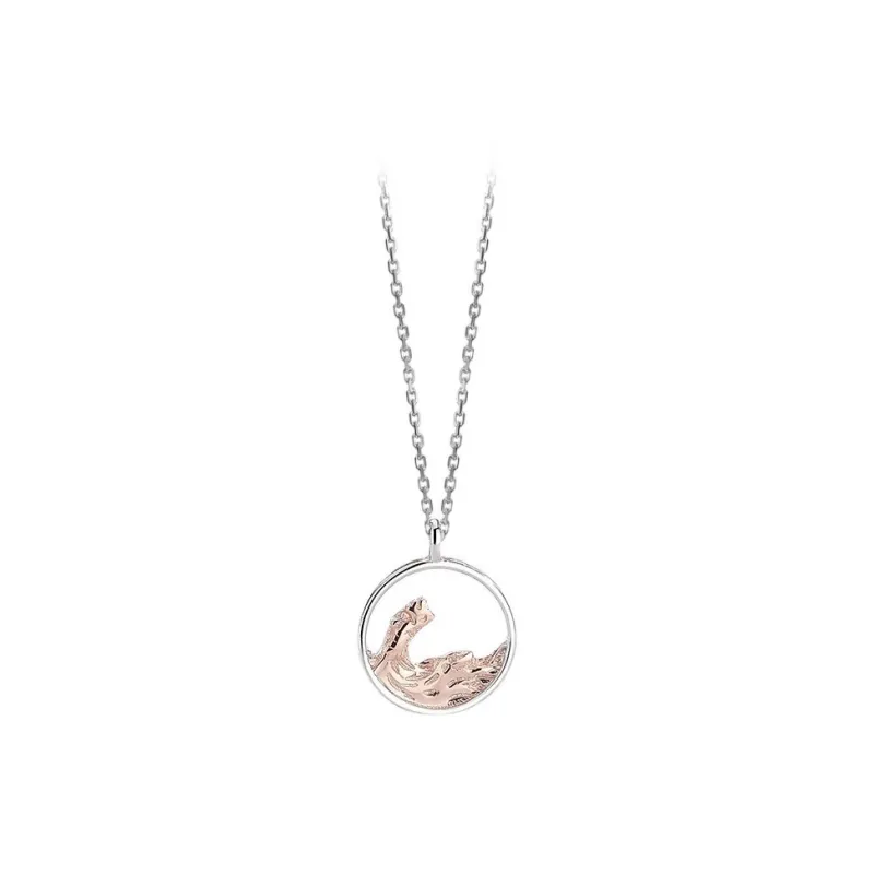 CHIEMOT S925 Silver Collarbone Chain Unisex-0