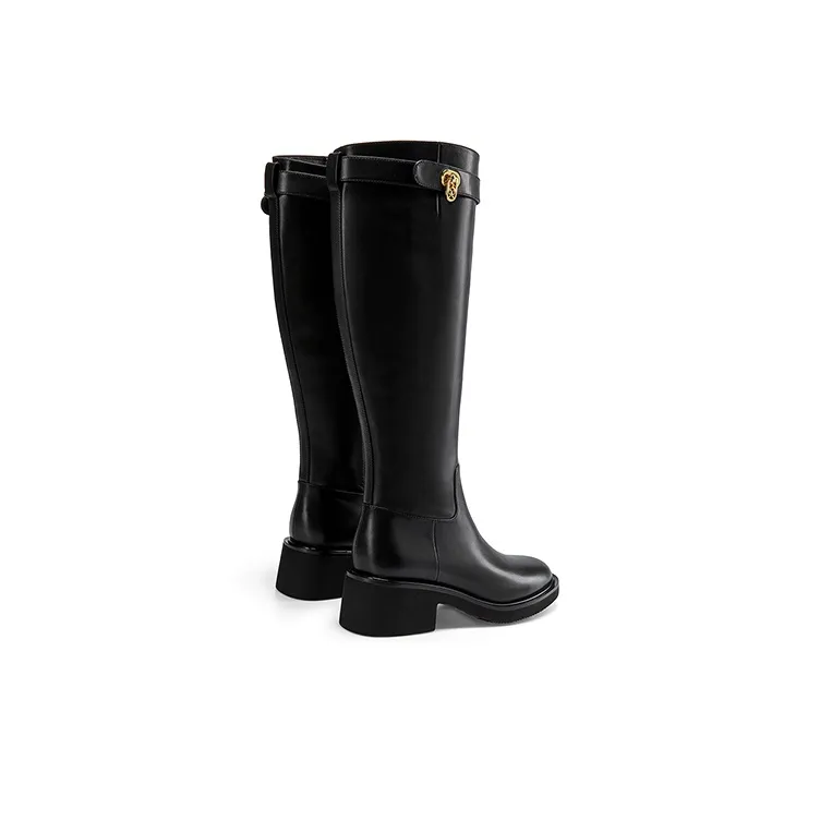 NINE WEST Knee-high Boots Women's Black-3