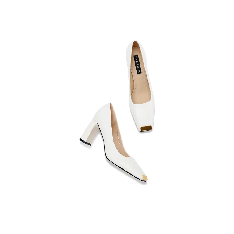 Shesrim Chunky Heel High Heels Women's-7