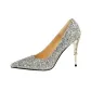 Silver[Heel Height 9.5cm]