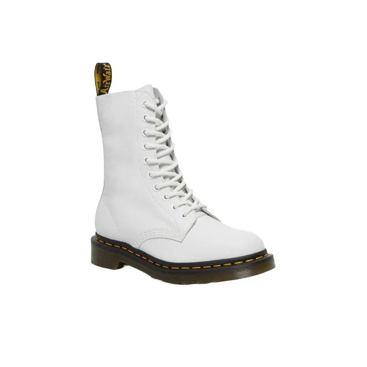 Dr.Martens 1490 Virginia Leather High Boots 'White' Women's-2