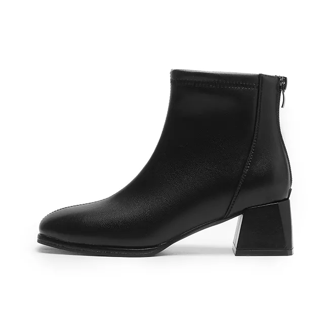 DAPHNE Ankle Boots Women's White-6