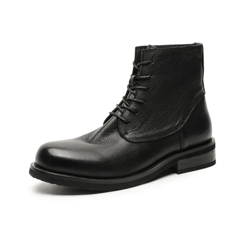 Chi Wolf Ankle Boots Men's Black-1