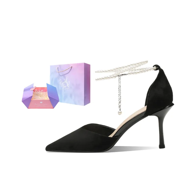 Ainer-cat Slim Heel High Heels 8cm Women's-6