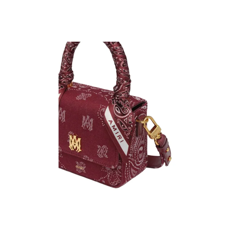 AMIRI Polyester Shoulder Bag Crossbody Bag Handbag Micro Women's Red-3