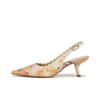 SAM EDELMAN Slim Heel High Heels 6cm Women's Multicolor Orange