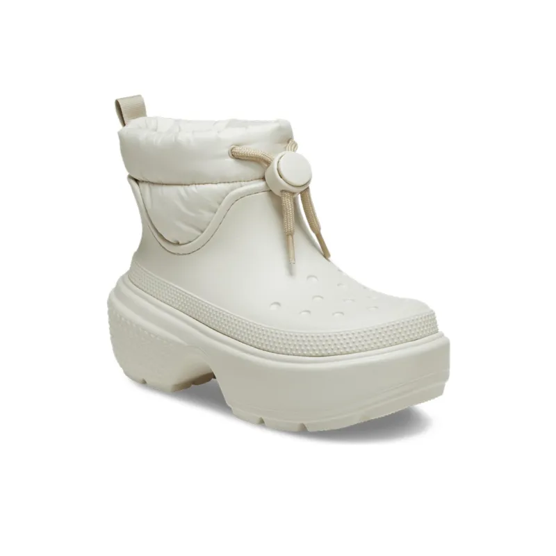 Crocs STOMP PUFF BOOT Ankle Boots Unisex White-1