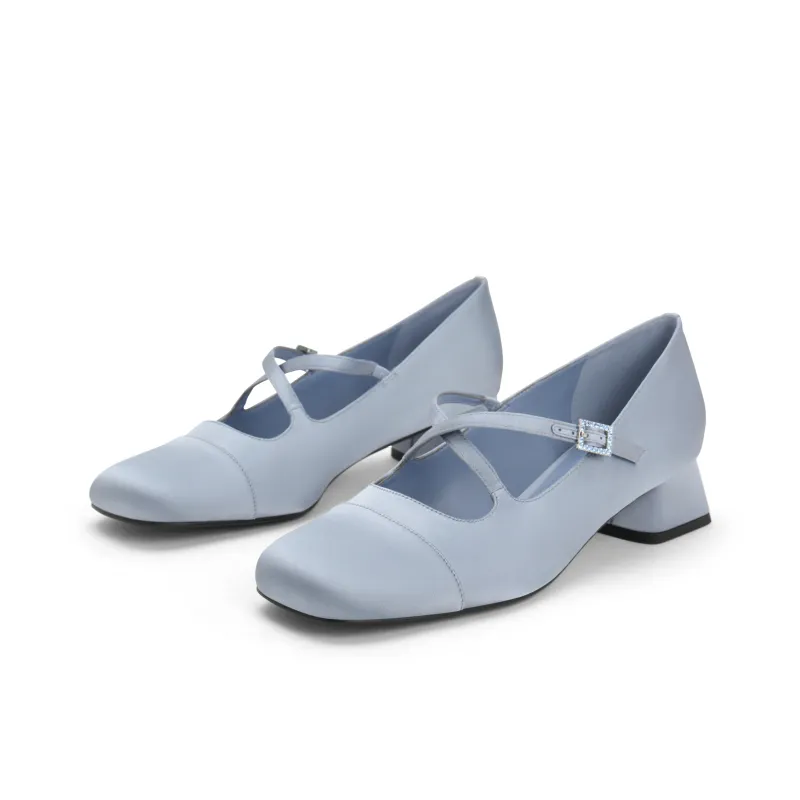 CHARLES&KEITH Glory Of Kings Collaboration Series Chunky Heel High Heels 3.6cm Women's-4
