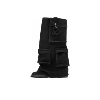 Naked Wolfe Natalia Knee high Boots 7.5cm Women's Black