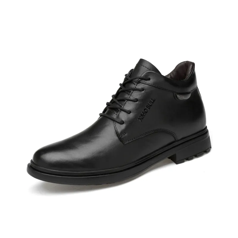 XIMO BULL Ankle Boots 3cm Men's Black-1