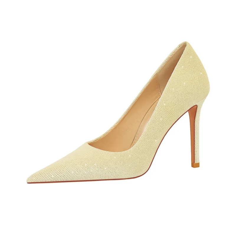 QITUMAUL Slim Heel High Heels Women's-22