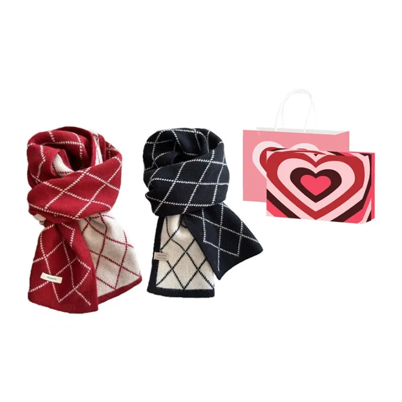 JKEM Knit Scarves Unisex-19