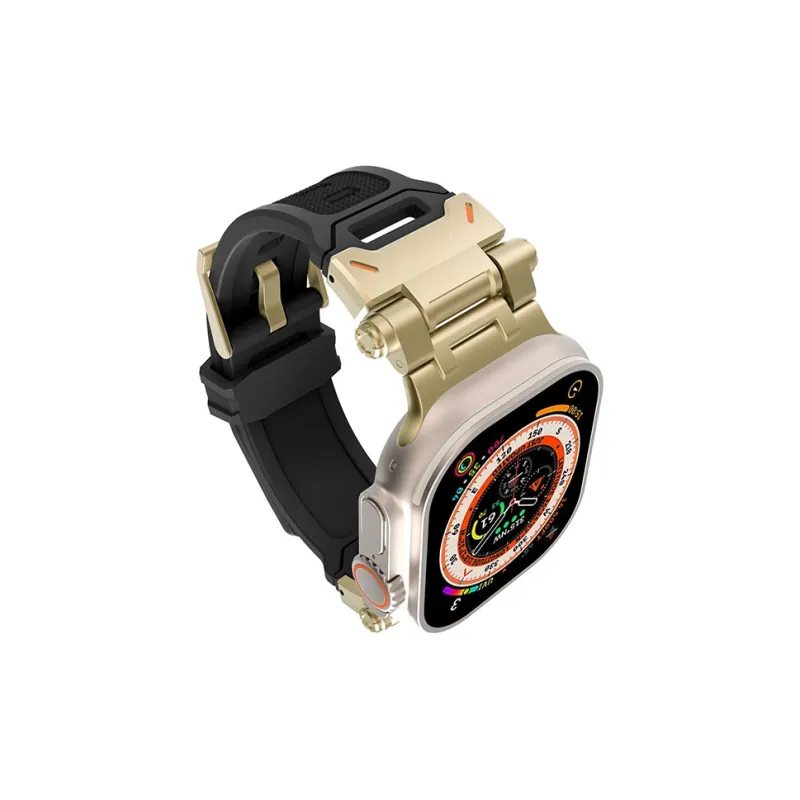 ZHENGGUANG Watch Band Apple Compatibility 41mm Silicone Material-35