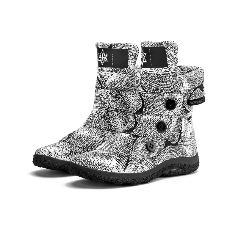 NORVINCY Thermal Snow Boots Men's Gray-4