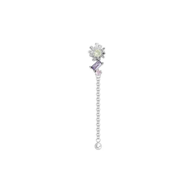 Welcome To The Treasure Zircon Earrings Unisex-4