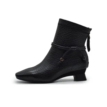 ARTMU Ankle Boots Chunky Heel Women's