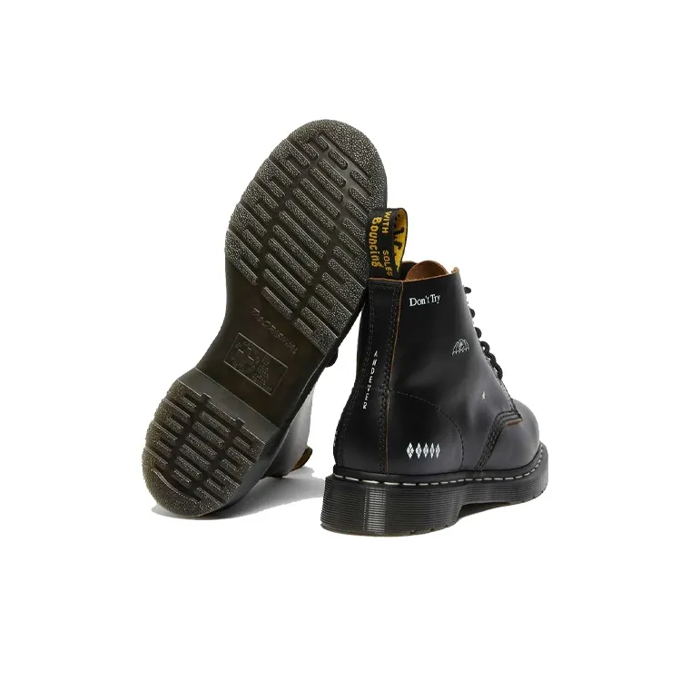 Dr.Martens Goodhood X Dr.Martens Unisex 101 Martin Boots Black-4