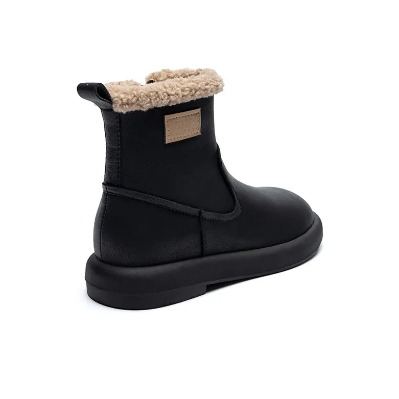 ZHR Ankle Boots Women's Black/Camel-29