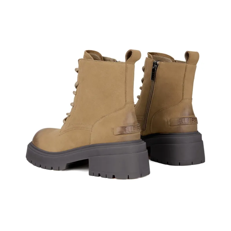ELLE Martin Boots Women's Camel/Black-3