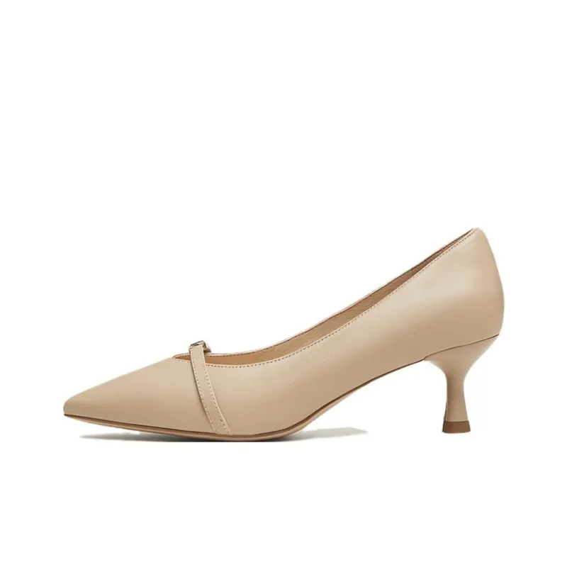 TATA High Heels Women's Solid Color-0