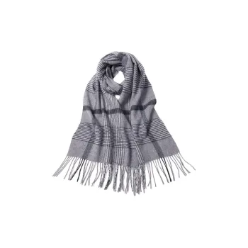 Red Bean Wool Knit Scarves Men's