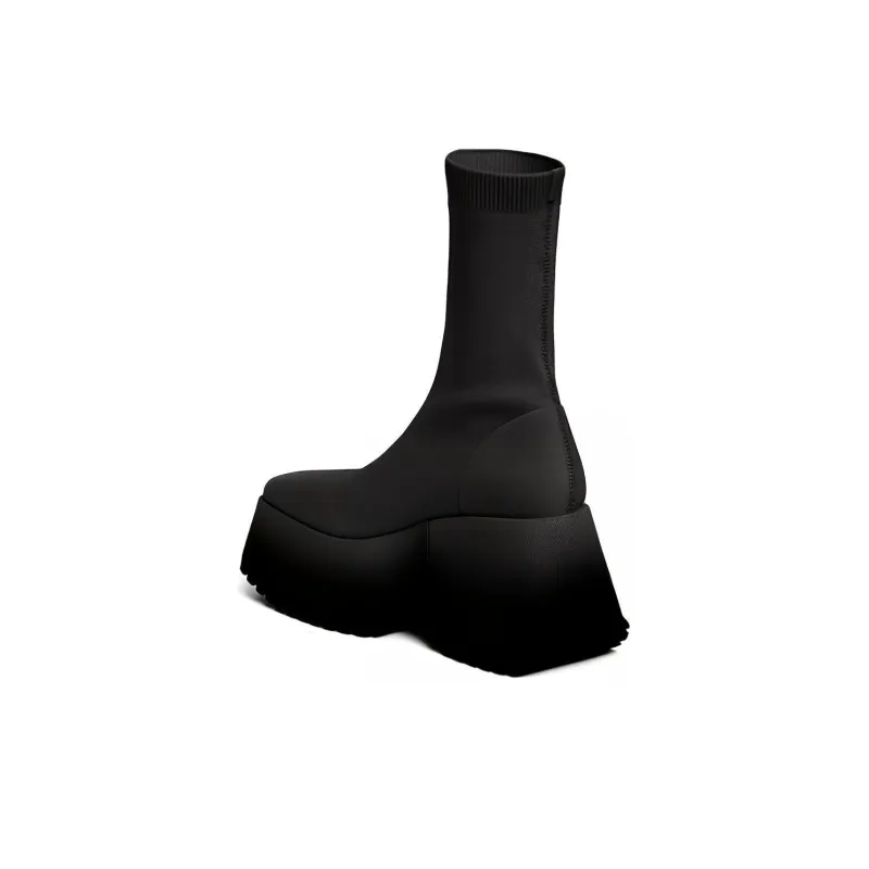 DYMONLATRY Ankle Boots 10cm Women's Black-4