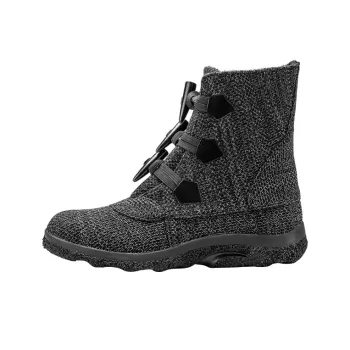 NORVINCY Snow Boots Unisex Iron Gray