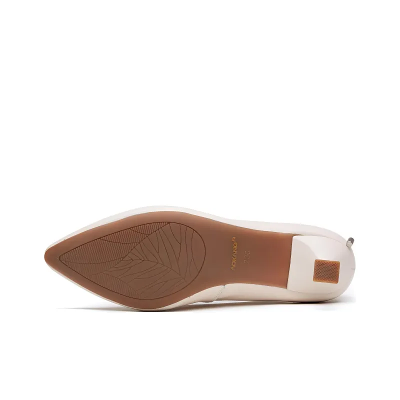 AOKANG Flared Heel High Heels Women's-11
