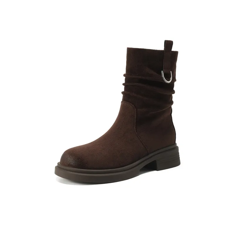 SAFIYA Ankle Boots Women's Black/Brown-7