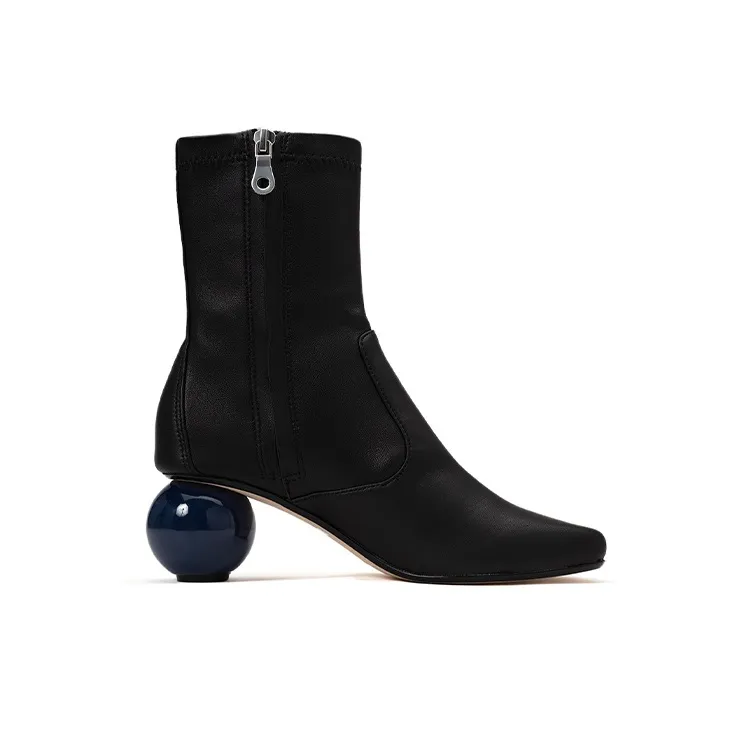 MIHARA YASUHIRO Fashion Ankle Boots Women's Black-1