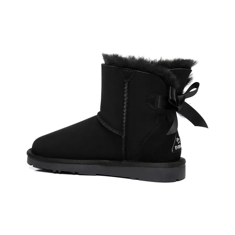 EVERAU Snow Boots Women's Black-1