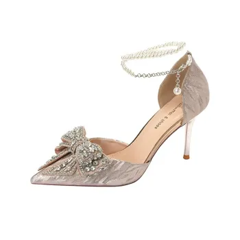 Lanza Slim Heel High Heels 8.5CM Women's