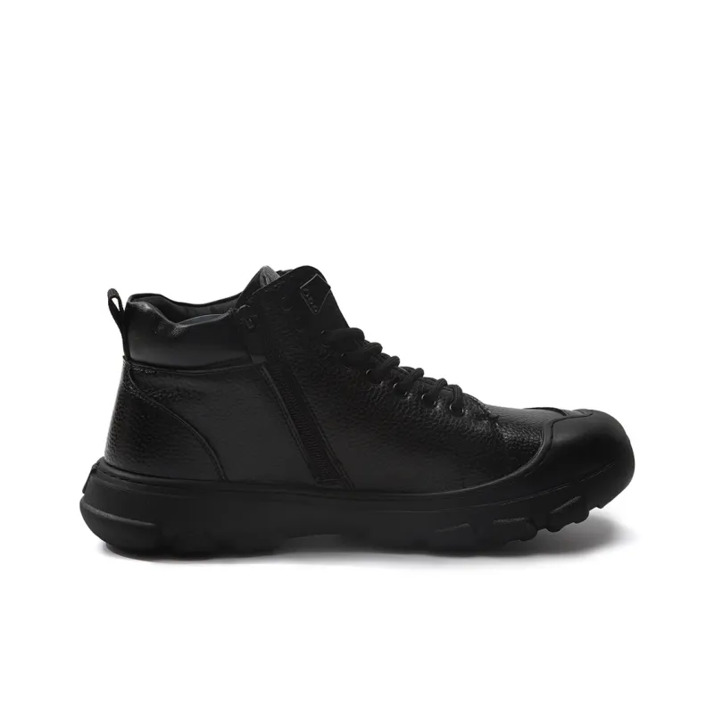 TOM TAILOR Cool Black Urban Techwear Boots Thermal Snow Boots Men's-3