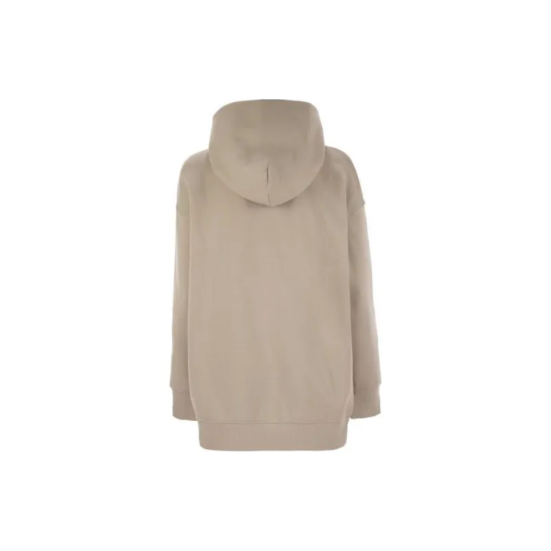 'S MAX MARA Felpa Logo Detailed Long Sleeved Hoodie-2
