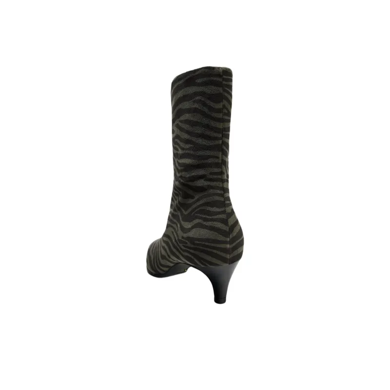 ZARA Ankle Boots 4.5cm Women's Black-3