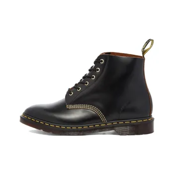 Dr.Martens Retro 6 Martin Boots Couple Style Black