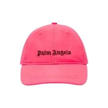 PALM ANGELS Logo Embroidered Baseball Cap