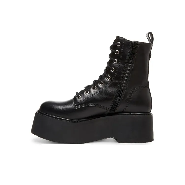 STEVE MADDEN Martin Boots Women's Black-1
