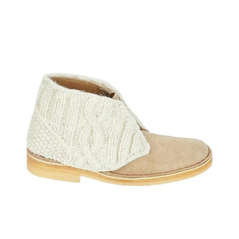 Clarks Ankle Boots Women's Ecru-1