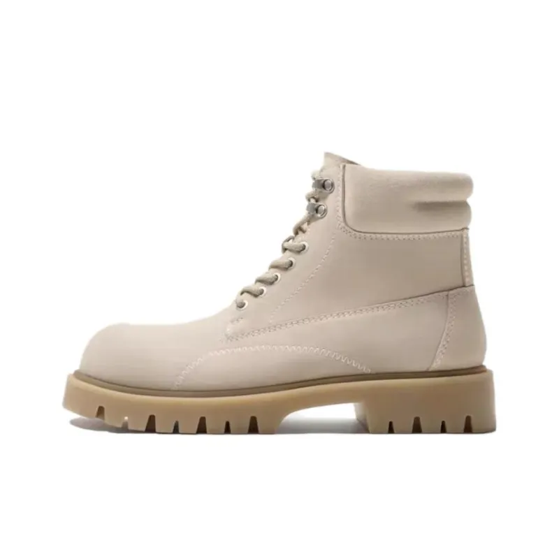 ZARA Martin Boots Men Brown-2