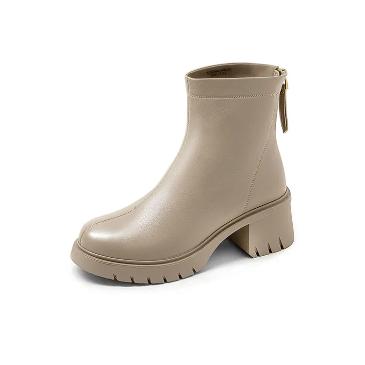 COMELY Ankle Boots Women's Black/Brown-0