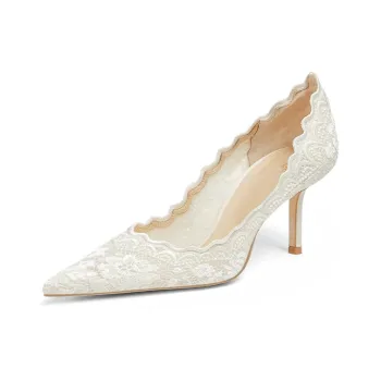 ROSE CASTLE High Heels Women's White